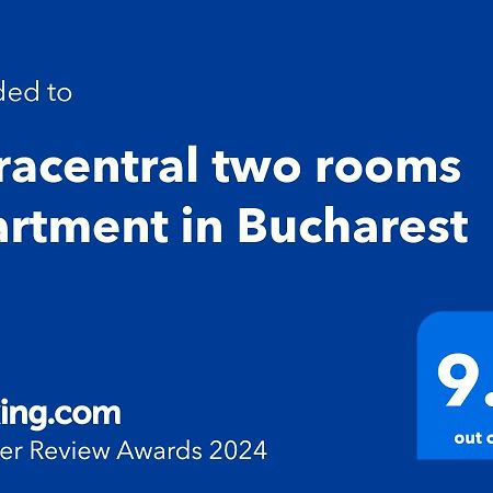 Ultracentral Two Rooms Apartment In Bukurešť Exteriér fotografie